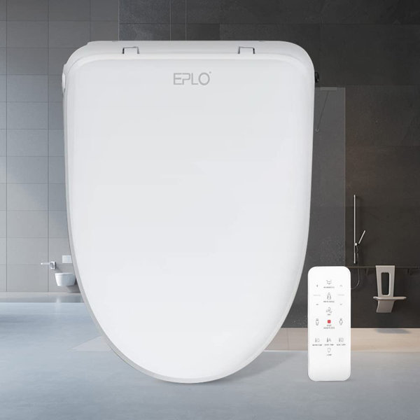 EPLO Electric Heated Toilet Seat Bidet Elongated Wayfair Canada
